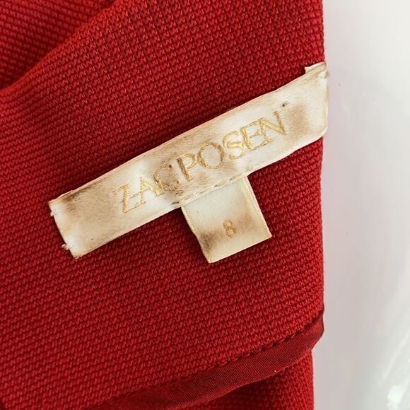 Zac Posen Womens Fitted Dress - Picture 6 of 6